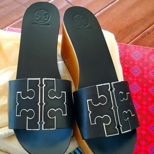 Tory Burch Ines wedges Black